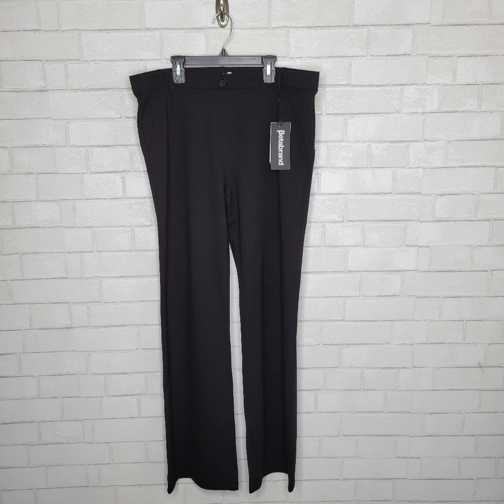 Betabrand Black Dress Yoga Ponte Pants NWT